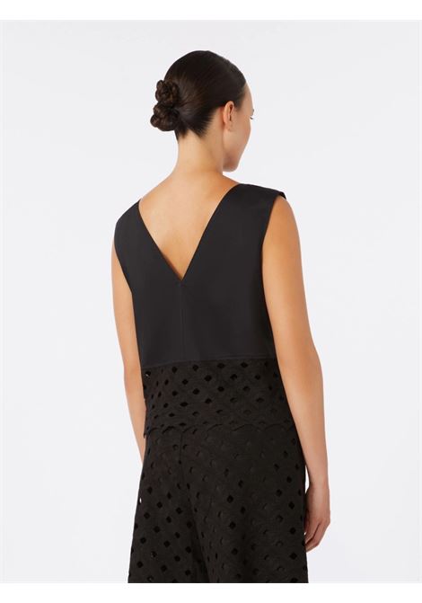 top in jersey con pizzo MAX MARA beachwear | BCHMAGGIO002